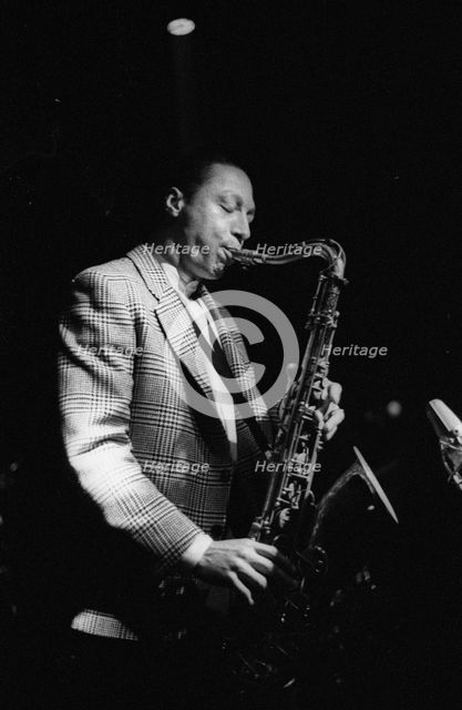 Ralph Moore, Ronnie Scott’s Jazz Club, Soho, London, March 1992. Creator: Brian O'Connor.