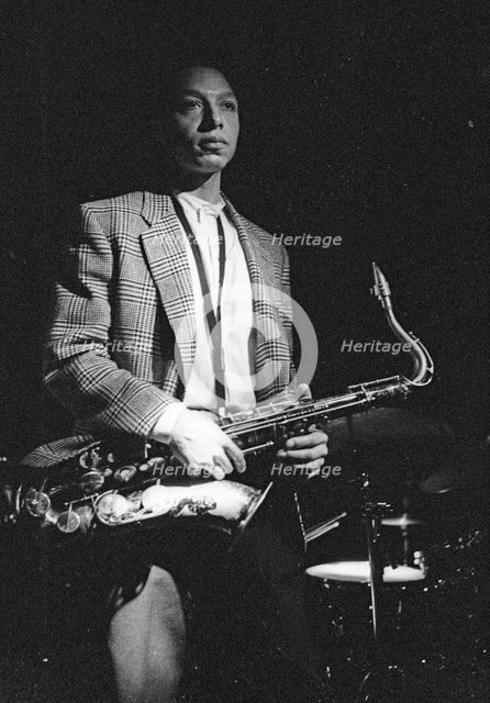 Ralph Moore, Ronnie Scott’s Jazz Club, Soho, London, March 1992. Creator: Brian O'Connor.
