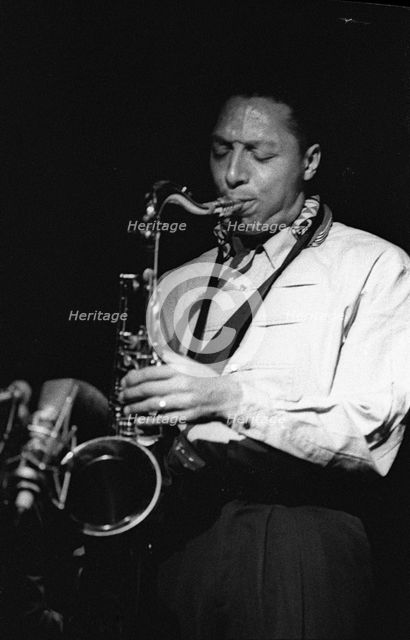 Ralph Moore, Ronnie Scott’s Jazz Club, Soho, London, Sept 1993. Creator: Brian O'Connor.