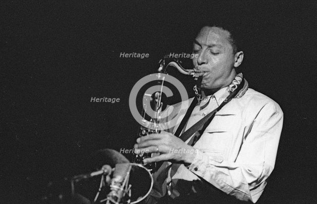 Ralph Moore, Ronnie Scott’s Jazz Club, Soho, London, Sept 1993. Creator: Brian O'Connor.