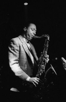 Ralph Moore, Ronnie Scott’s Jazz Club, Soho, London, March 1992. Creator: Brian O'Connor