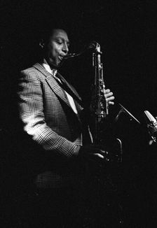 Ralph Moore, Ronnie Scott’s Jazz Club, Soho, London, March 1992. Creator: Brian O'Connor