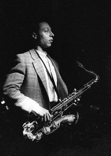 Ralph Moore, Ronnie Scott’s Jazz Club, Soho, London, March 1992. Creator: Brian O'Connor
