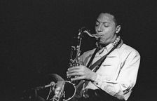 Ralph Moore, Ronnie Scott’s Jazz Club, Soho, London, Sept 1993. Creator: Brian O'Connor