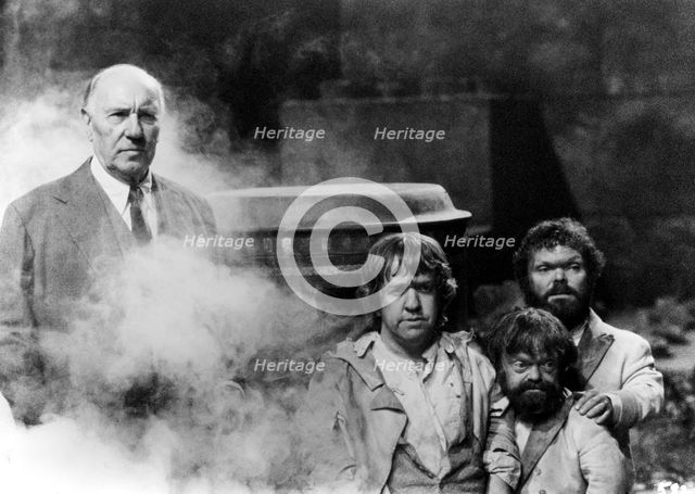 Ralph Richardson (1902-1983), British actor, 1981. Creator: Unknown.