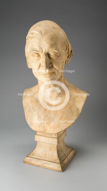 Ralph Waldo Emerson (1803-1882), modeled 1879. Creator: Daniel Chester French.