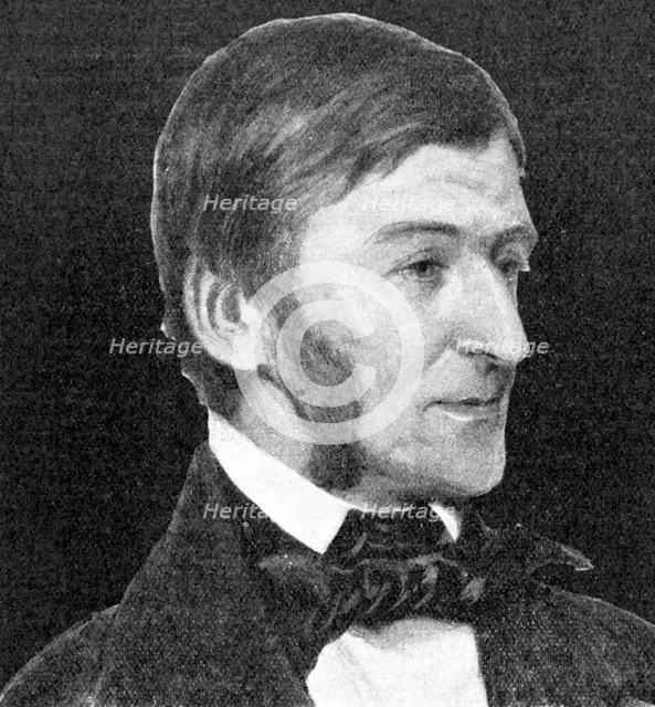 'Ralph Waldo Emerson', 1923Artist: Rischgitz Collection
