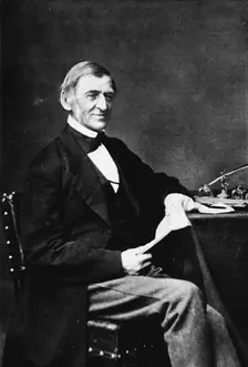 Ralph Waldo Emerson c1870, (1911). Creator: Elliott & Fry