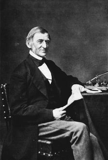 Ralph Waldo Emerson c1870, (1911). Creator: Elliott & Fry