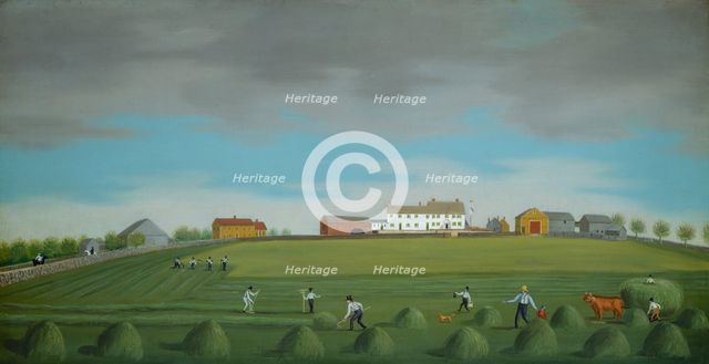 Ralph Wheelock's Farm, c. 1822. Creator: Francis Alexander.