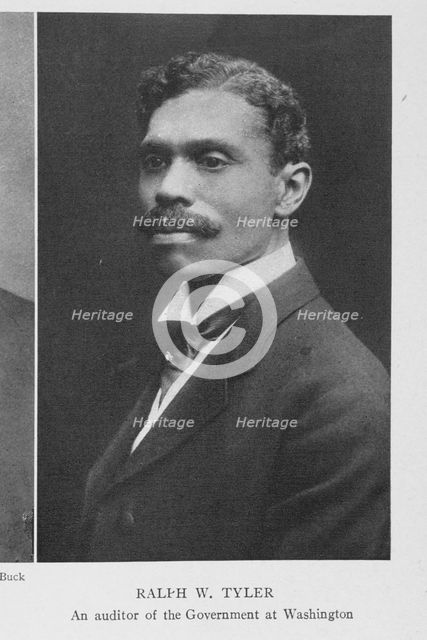 Ralph W. Tyler; An auditor of the Government at Washington, 1908. Creator: Unknown.