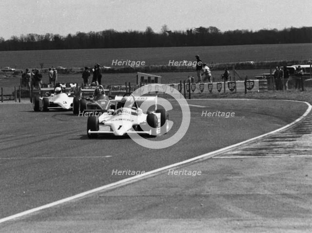 Ralt RT3, Ayrton Senna, Formula 3 at Thruxton 4th April 1983. Creator: Unknown.