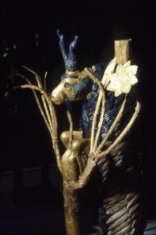 Ram or Goat in a Bush from Ur, Early Dynastic, 2600 BC