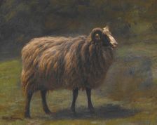 Ram, about 1845-1850. Creator: Rosa Bonheur