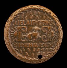 Ram between Two Briquets [reverse], 1474. Creator: Giovanni Candida