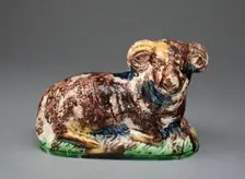 Ram, Staffordshire, c. 1780. Creator: Staffordshire Potteries