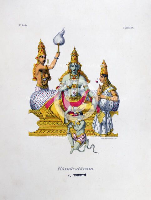 'Ramavataram', 1828. Artist: Marlet et Cie