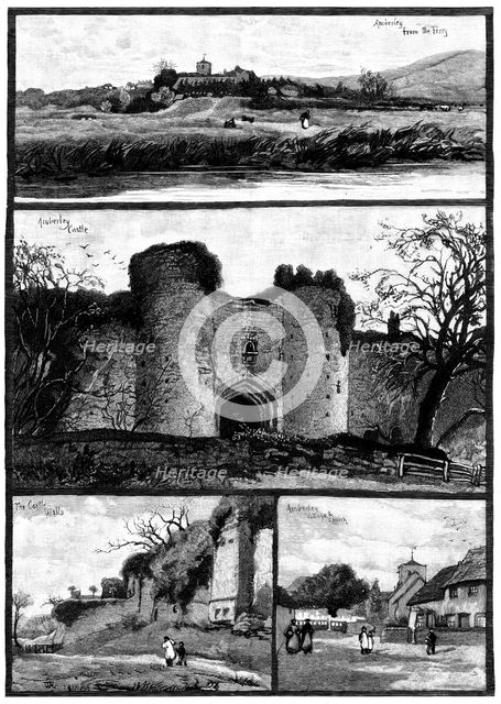 Rambling Sketches: Amberley, Sussex, 1895. Creator: Unknown.