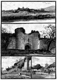 Rambling Sketches: Amberley, Sussex, 1895. Creator: Unknown