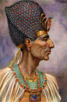 Rameses II, Ancient Egyptian pharaoh of the 19th Dynasty, 13th century BC (1926). Artist: Winifred Mabel Brunton