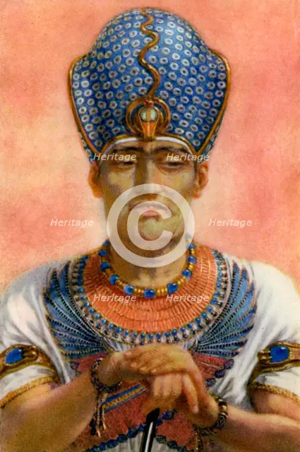 Rameses III, Ancient Egyptian pharaoh of the 20th Dynasty, 12th century BC (1926).  Artist: Winifred Mabel Brunton