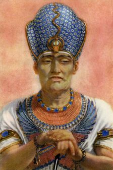 Rameses III, Ancient Egyptian pharaoh of the 20th Dynasty, 12th century BC (1926). Artist: Winifred Mabel Brunton