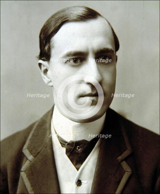 Ramiro de Maetzu (1874-1936), Spanish writer, photo 1906.