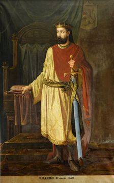 Ramiro II of León, 1852. Creator: Rufino Casado