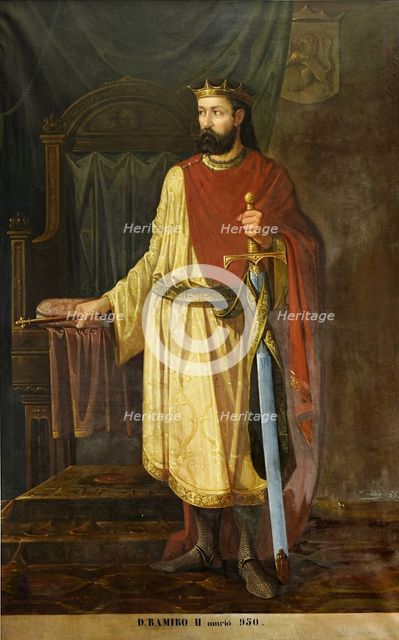 Ramiro II of León, 1852. Creator: Rufino Casado.