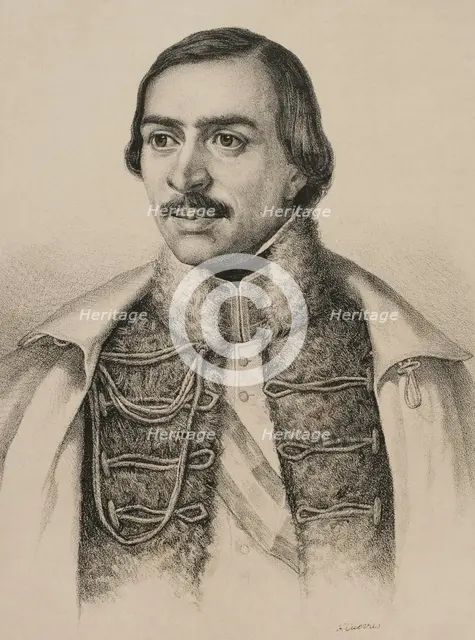 Ramon Cabrera Griñó (1806-1877), Spanish military, 1869.  Creator: Jose Cuevas.