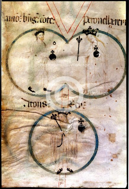 Ramon Berenguer IV (1113-1162), count of Barcelona, and Petronila (1136-1173), queen of Aragón. A…