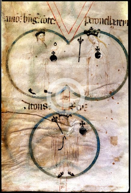 Ramon Berenguer IV (1113-1162), count of Barcelona, and Petronila (1136-1173), queen of Aragón. A…