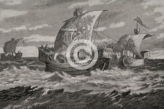 Ramón de Bonifaz y Camargo (1196-1256), 1890. Creator: Joan Serra y Pausas.