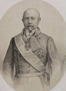 Ramón María Narváez (1799-1868), Spanish general and politician, 1869. Creator: Jose Cuevas