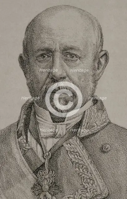 Ramón María Narváez (1799-1868). Spanish general and politician, 1869.  Creator: Jose Cuevas.