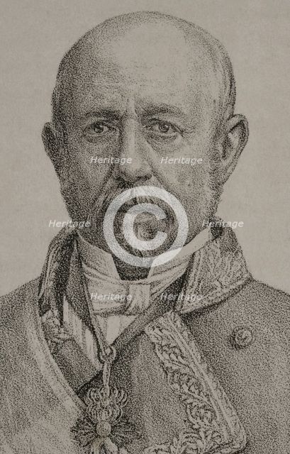 Ramón María Narváez (1799-1868). Spanish general and politician, 1869.  Creator: Jose Cuevas.