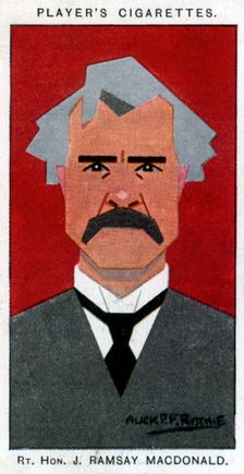 Ramsay MacDonald, British Prime Minister, 1926.Artist: Alick P F Ritchie