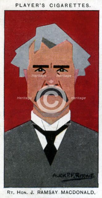 Ramsay MacDonald, British Prime Minister, 1926.Artist: Alick P F Ritchie