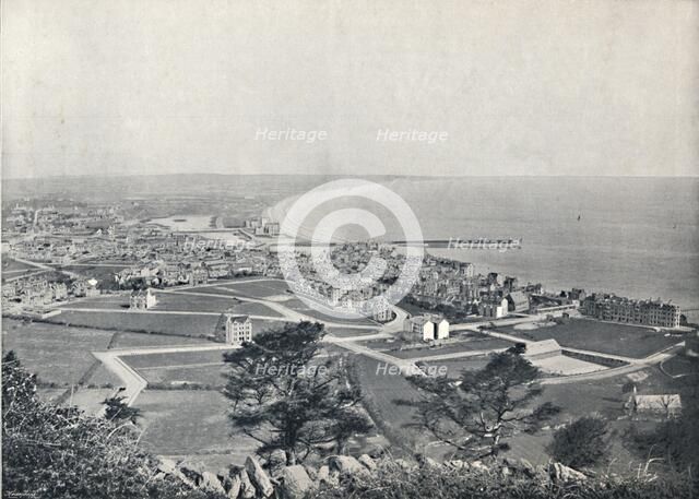 'Ramsey - From the Albert Tower', 1895. Artist: Unknown.