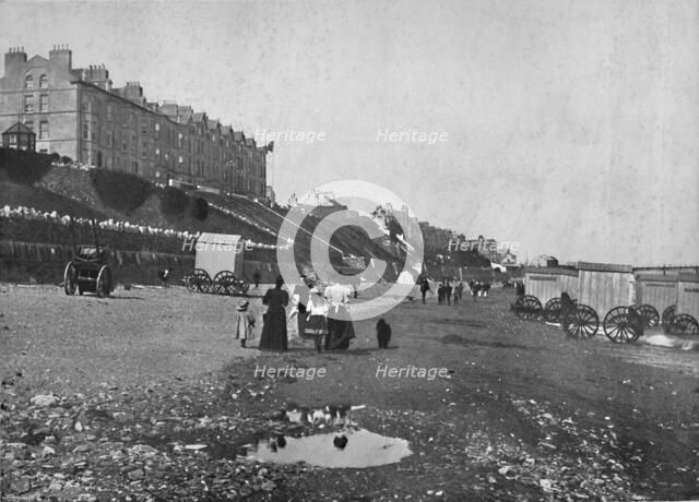 'Ramsey - The Beach', 1895. Artist: Unknown.