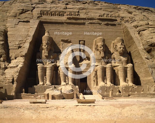 Ramses, Abu Simbel, Egypt, 1984. Creator: Ethel Davies.