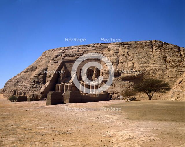 Ramses, Abu Simbel, Egypt, 1984. Creator: Ethel Davies.