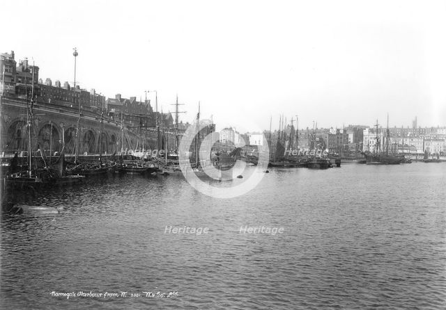 Ramsgate Harbour, Kent, 1890-1910. Artist: Unknown