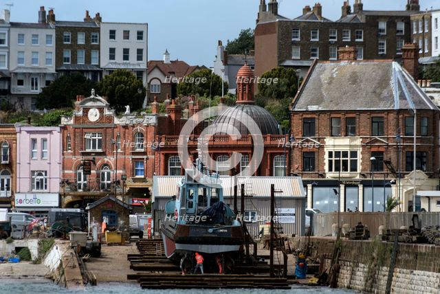Ramsgate Harbour, Kent, 2019. Creator: Chris Redgrave.