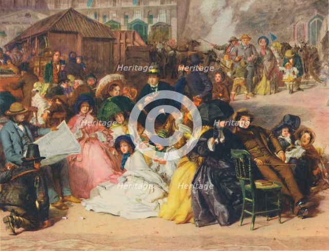 'Ramsgate Sands (Life at the Seaside)', 1851-1854, (1948).  Creator: William Powell Frith.