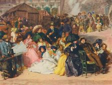 Ramsgate Sands (Life at the Seaside) 1851-1854, (1948). Creator: William Powell Frith