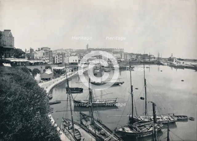 'Ramsgate - The Harbour', 1895. Artist: Unknown.