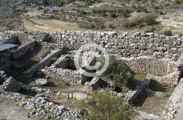 Ramp House, Mycenae, Greece.  Artist: Samuel Magal