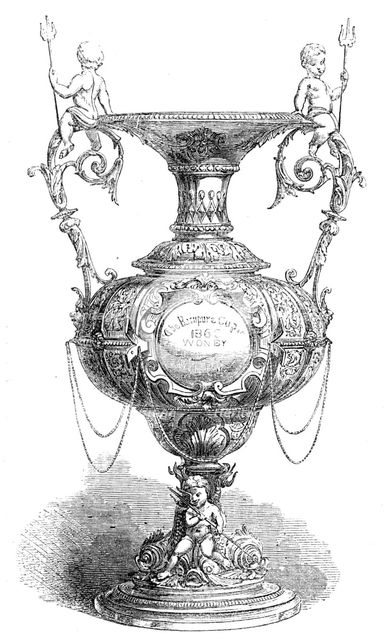 Rampoor Prize Cup of the Northern India Rifle Association, won by Mr. R. G. Currie..., 1864. Creator: Unknown.
