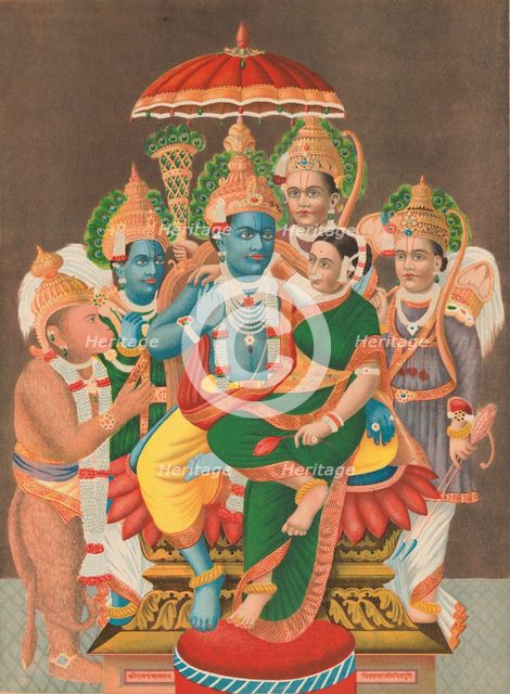 Rampanchayatam (Ram’s assembly), 1878 (?). Creator: Unknown.
